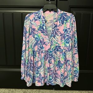 Lilly Pulitzer Winona top.  Gorgeous.  Small Like new!